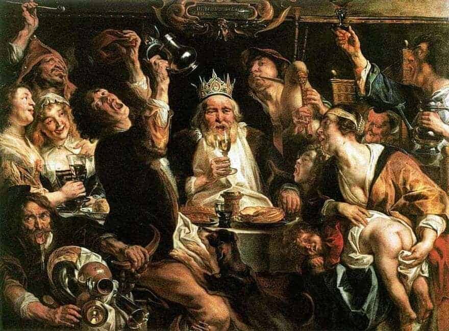 الملك يشرب - جاكوب جوردن